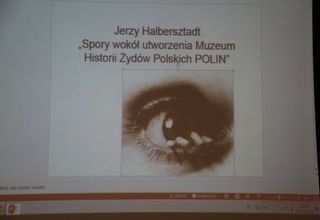 Wykład UTW:„Spory wokół utworzenia POLIN – Muzeum Historii Żydów Polskich”