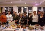 Wigilia 2012: Ewa Raczyńska, Teresa Szczepańska, Henryk Pukosz, Henryka Czuba, Halina Góra, Halina Mikołajczyk ( w głębi), Lena Krzysztofowicz, Krystyna Kruszewska, Maria Krajewska, Jolanta Hołoweńko ( w głębi), Halina Pryzmont