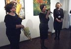 Wernisaż wystawy w Galerii im. B. Biegasa, Ciechanów, 8.04.14