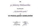 II nagroda: Jolanta Hołoweńko za pracę „Afrykańskie ptaki”