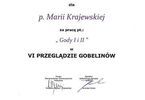 Maria Krajewska za pracę „Gody I Gody II”
