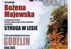 II miejsce: Bożena Majewska STRUGA W LESIE za doskonały warsztat, subtelną kolorystykę i walory malarskie; 12. Wystawa Konkursowa Gobelin Roku 2015; Dom Kultury Kadr