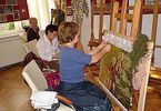 Zajęcia w pracowni tkactwa artystycznego