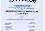 Wyróżnienie dla pana Jana Czerwińskiego i zespołów