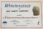 Gratulacje dla Bożeny Sikorskiej i Tadeusza Kowalczyka