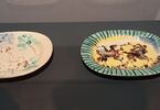 Ozdobny ceramiczny talerz