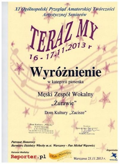 Przegląd Teraz My i my na podium