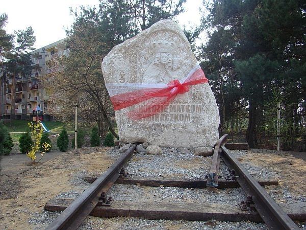 Zdjęcie pomnika w Lesznie