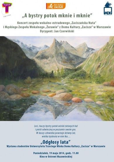 Koncert: A bystry potok mknie i mknie