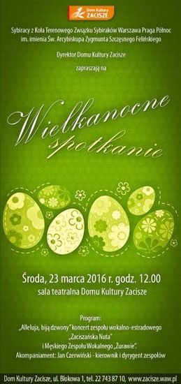 Wielkanocne spotkanie Sybiraków